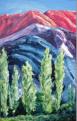 Cerro de los Siete Colores, 2005, 100 x 151cm, l auf MDF