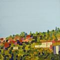 Grimaud nord-west, 2012, 40x40cm, l auf Leinwand