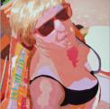 Susasommer, 2010, 100x100cm, l auf MDF