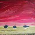 Triumvirat, 2007, 100x100cm, l auf MDF