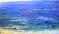 Sommerstrand, 2003, 88x58cm, l auf MDF