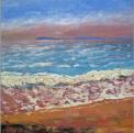 Strand von Cavaliere, 2006, 100x100cm, l auf MDF