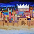 Da wo der Knig wohnt, 2009, 100x100cm, l auf Leinwand