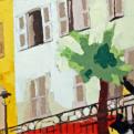 Boulevard du Jeu de Ballon III, 2010, 50x50cm, l auf MDF